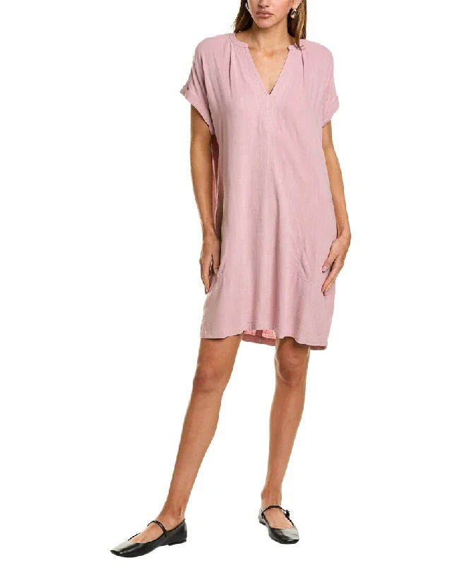 Clothes Of Woman Splendid Pippa Linen-Blend Shirtdress