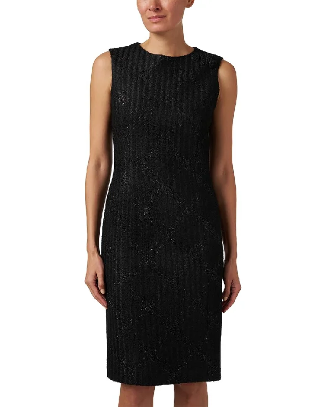 Exclusive Discount Marc Cain Plaid Sheath Dress