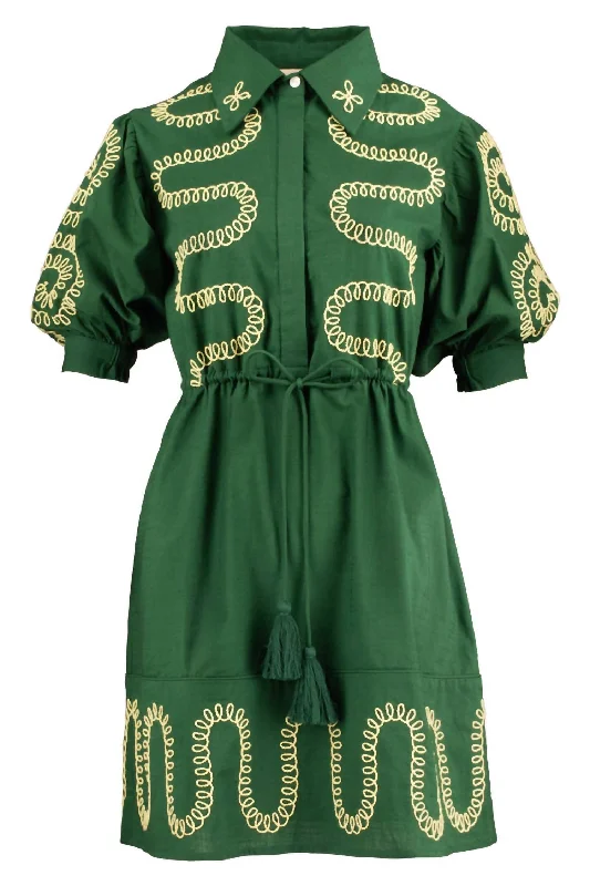 Boutique Dress Online Celia Dress In Kelly Green