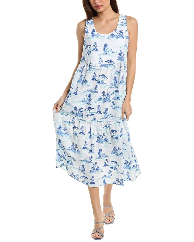 Minimalist Style Tommy Bahama Nova Wave Beach Days Sundress