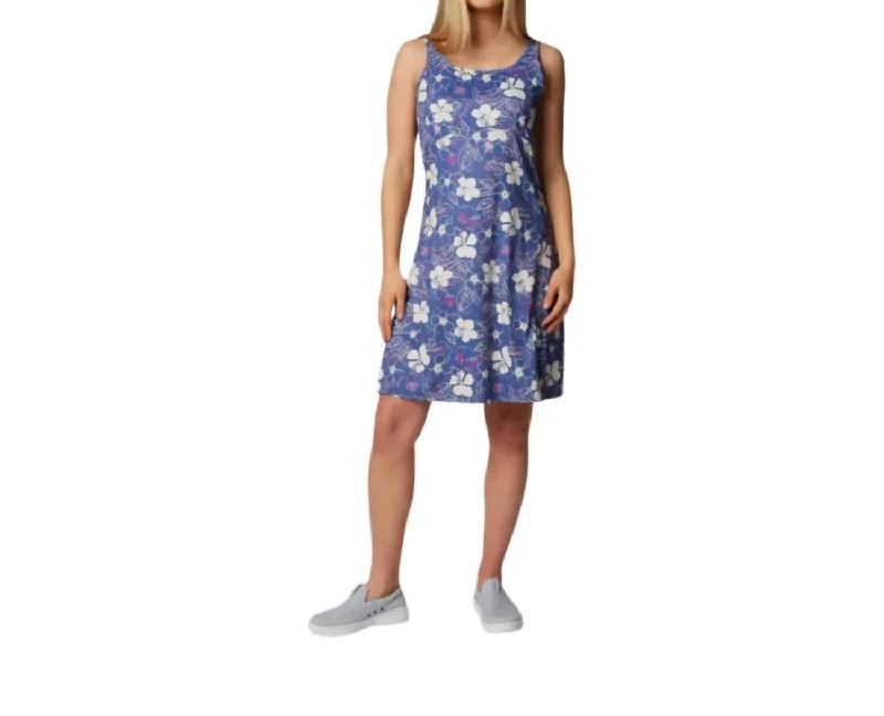 City Fashion Women's Freezer Iii Dress In Bluebell Marooned