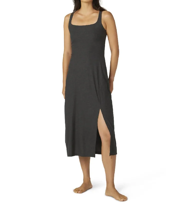 Casual Attire For Women Featherweight Getaway Dress In Dark Night