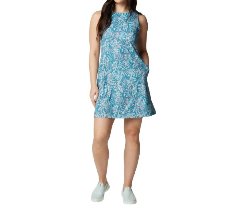 Sophisticated Style Freezer Tank Dress In Canyon Blue Serenoa