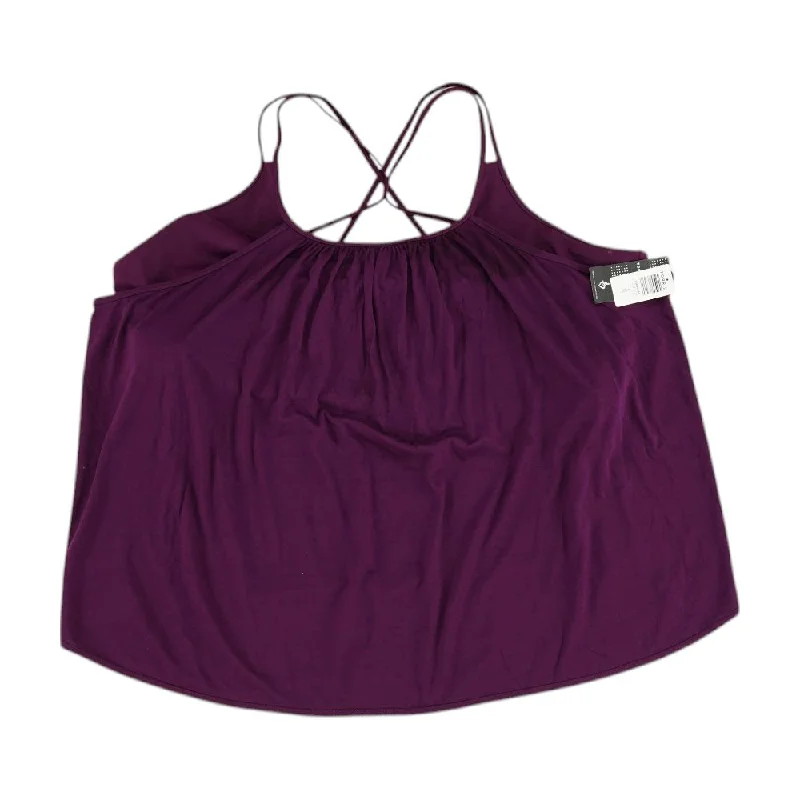 Minimalist Style Purple Solid Knit Top