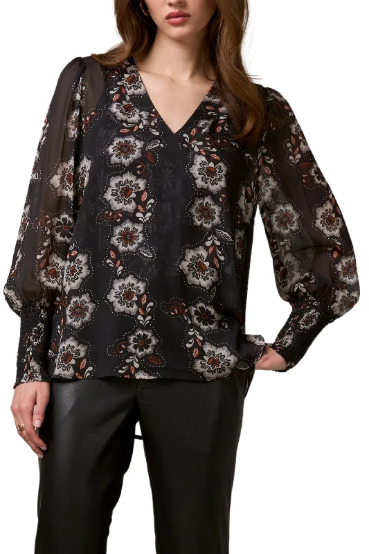 Athleisure Wear THEODORA BLOUSE - LS2905