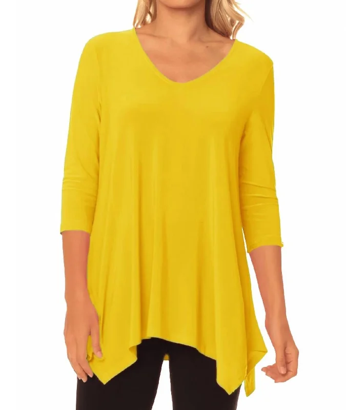 Everyday Women's Fashion Trends Allison Tunic In Gold