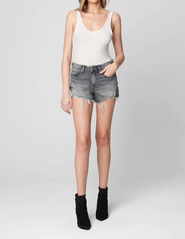 Best Online Women's Boutiques Wash Demi Short In Gray