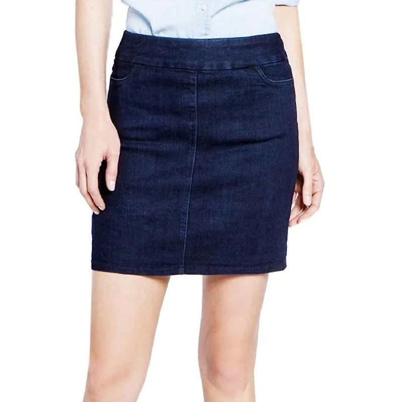 Women's Casual Wear Outfit Drift Away Skort In Denim