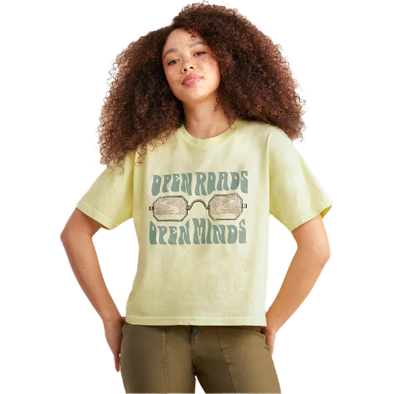 Everyday Wear Women's Open Roads Boxy Crop Tee