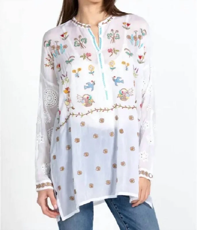 Trend Alert Sami Tunic In White