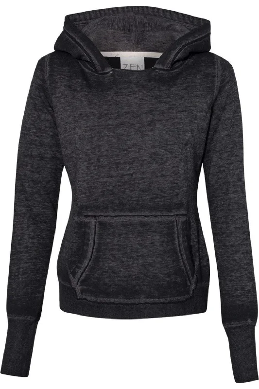 Women's Active Garments For Workouts J. America Women´s Zen Fleece Hooded Sweatshirt