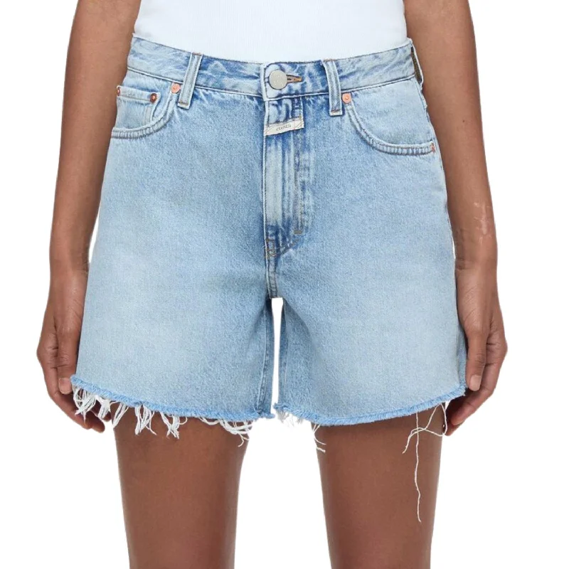 Luxe Women's Fashion Janey Shorts In Light Blue