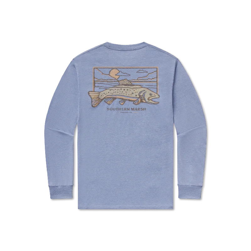 Women's Clothing for All Occasions Seawash™ Tee - Brooke Trout - Long Sleeve