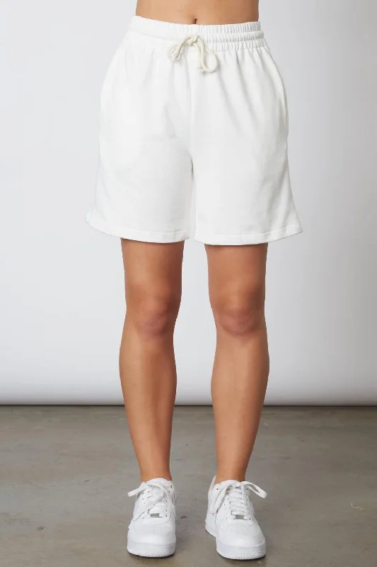 Big Sale Event Boyfriend Short In White