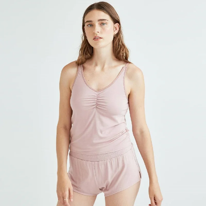 Easygoing Women's Style Sleep Tank (Soft Mauve)