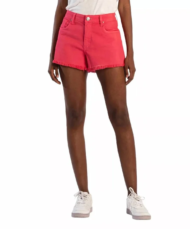 Women's Stylish Professional Apparel Jane High Rise Shorts In Watermelon