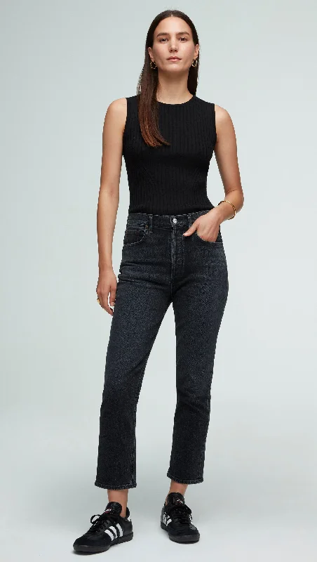 Women's Evening Attire AGOLDE x Riley High Rise Straight Crop | Calculate