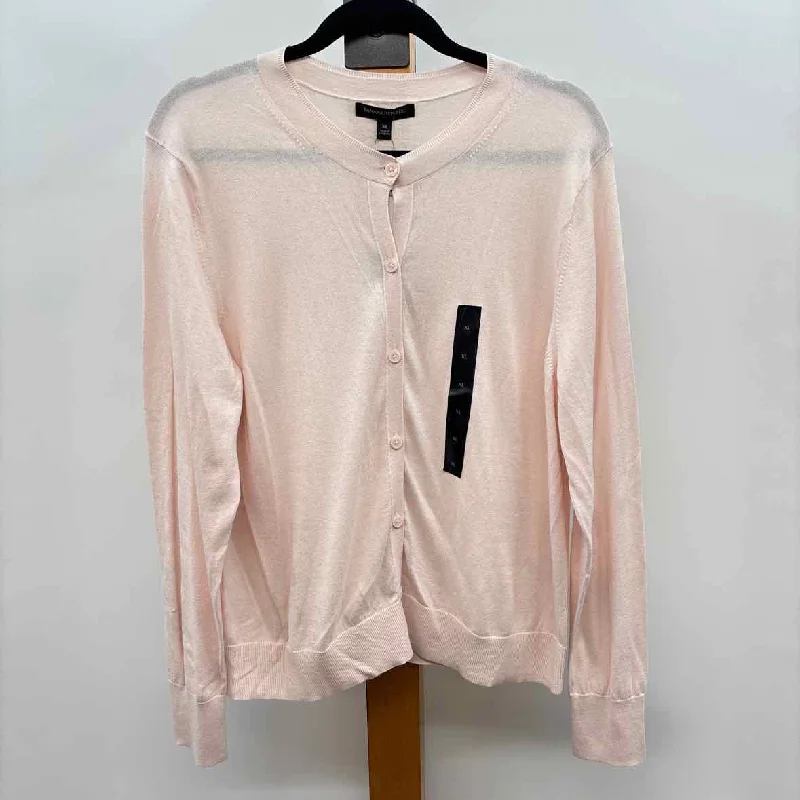 Women's Clothing Apparel Banana Republic Women's Size XL Blush Solid Cardigan