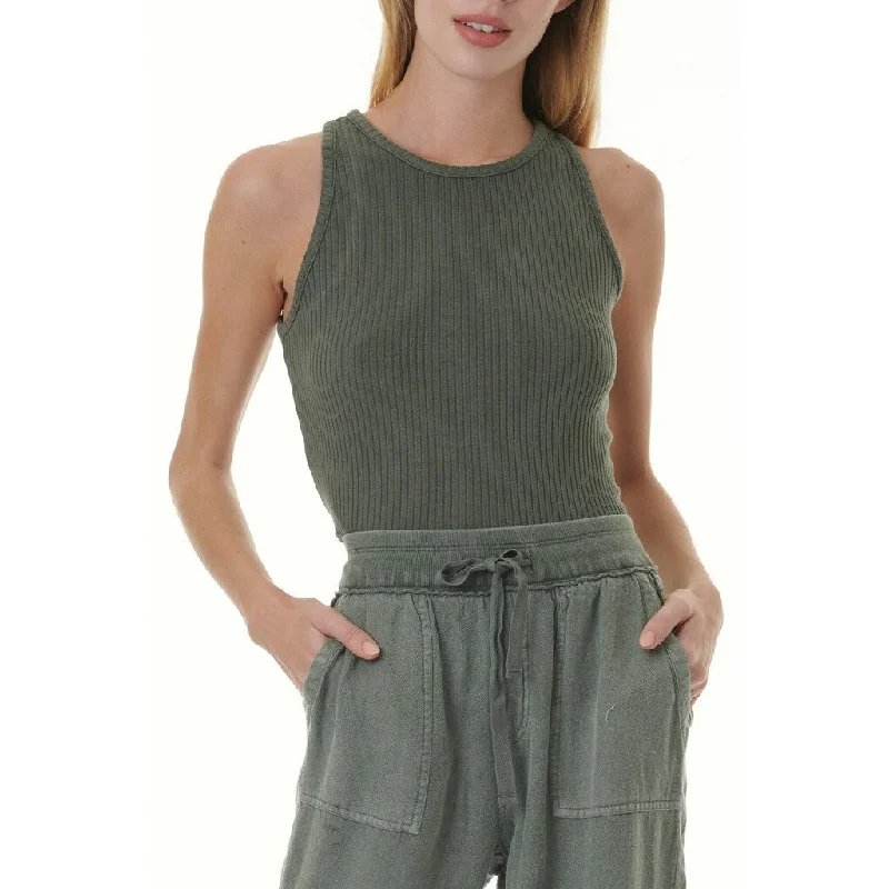 Latest Fashion for Women Eco Soft Rib Tank (Olive)