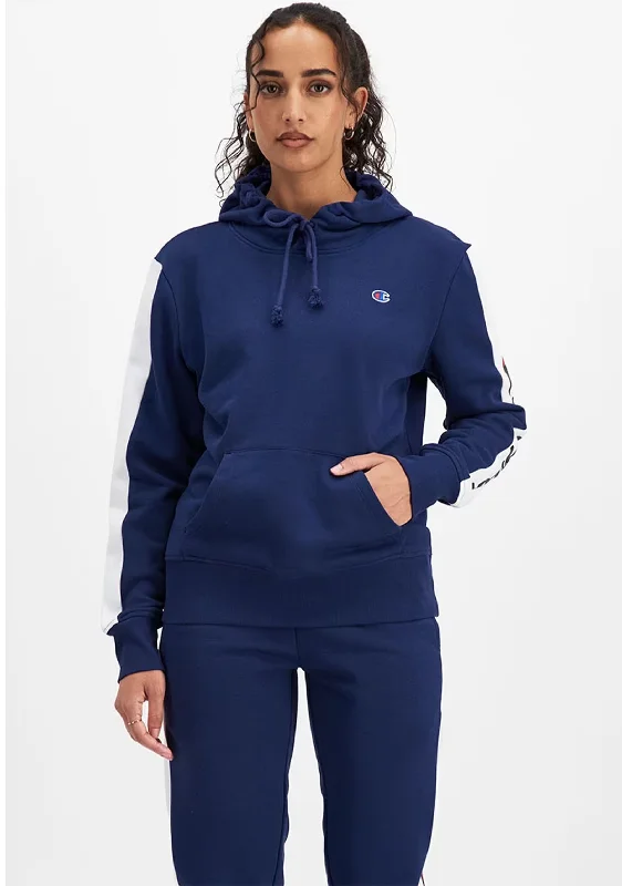 Women's Everyday Attire Champion Womens Panel Hoodie <br> CUN8N PGR