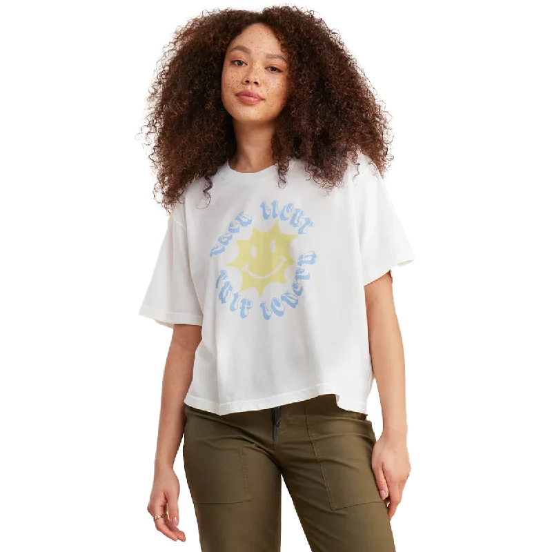 Casual Chic Women's Pack Light Boxy Crop Tee