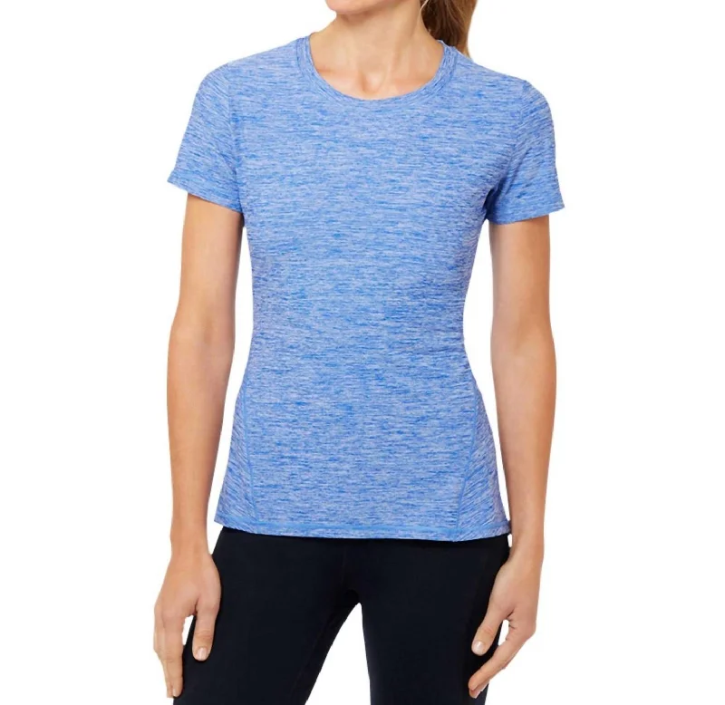 Clothes Sales Short Sleeve Trail Tee In Amparo Blue