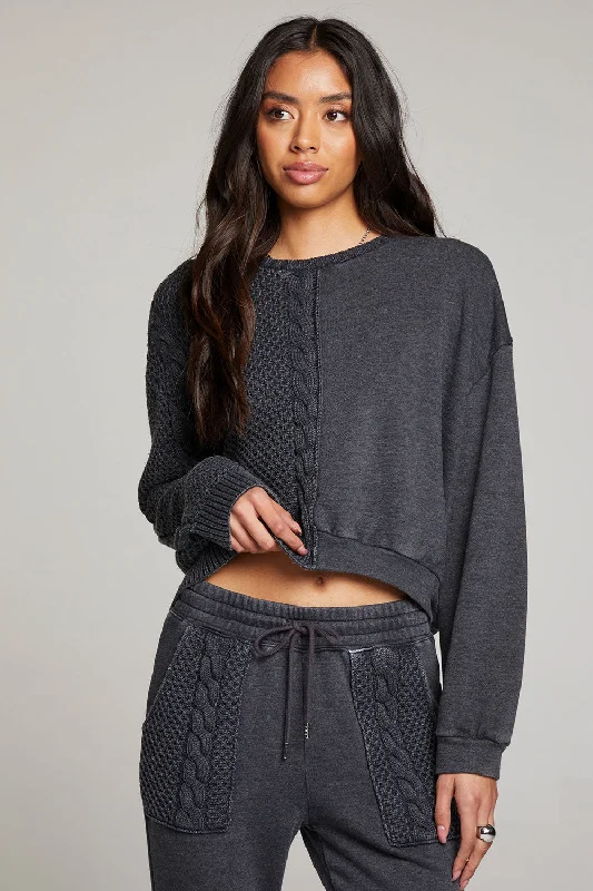 Versatile Women's Clothing for All Occasions Cloud Licorice Pullover