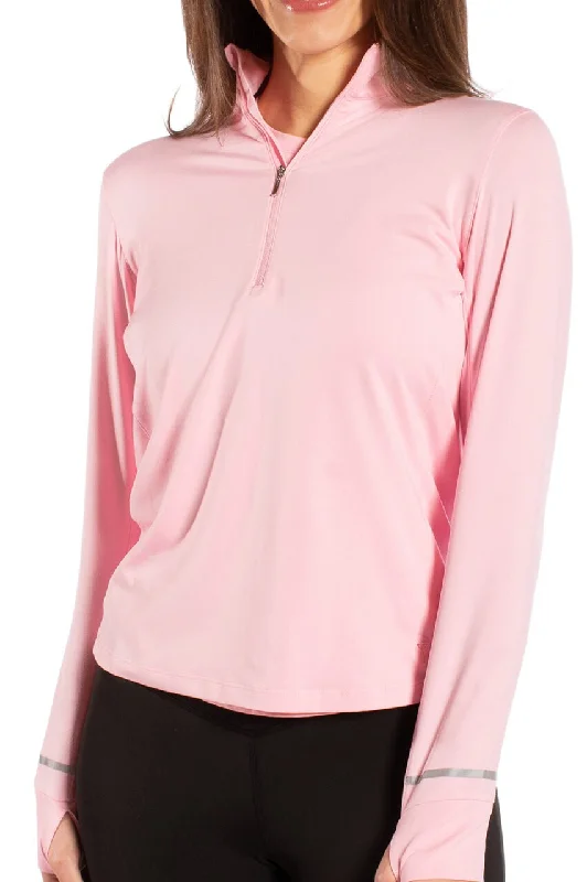 Flash Discount Light Pink Fabulous Mock Pullover