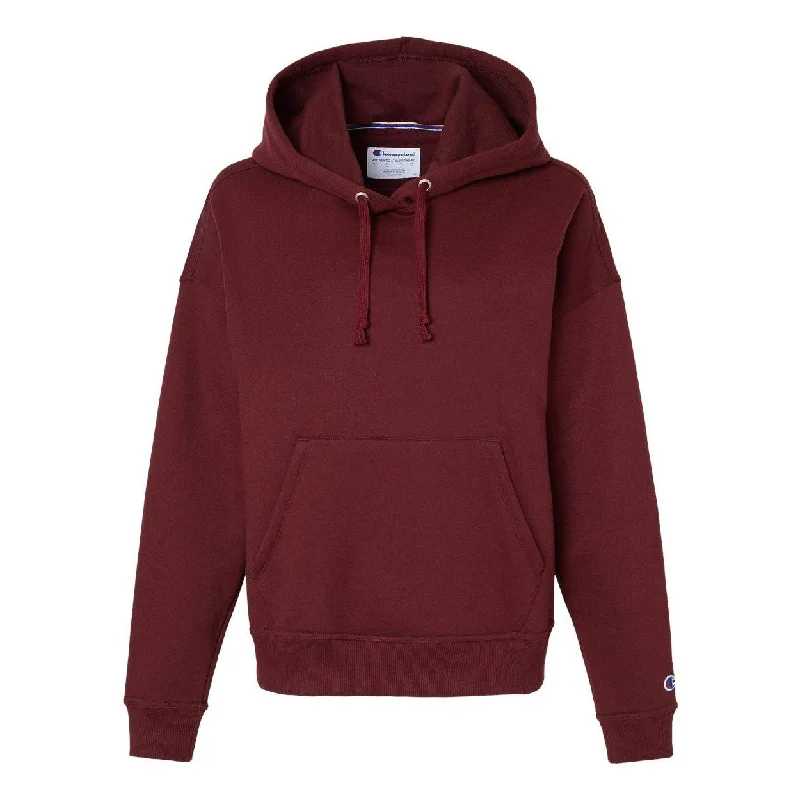 Women's Plus-Size Apparel Champion Women's Powerblend Hooded Sweatshirt