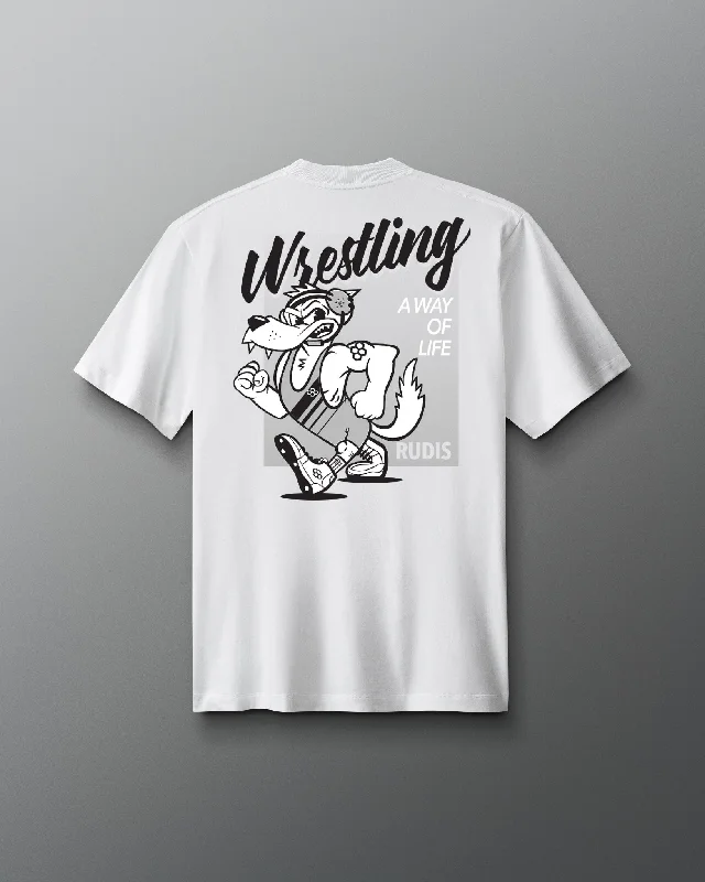 Early Bird Offer Wrestling Wolf Heavyweight T-Shirt