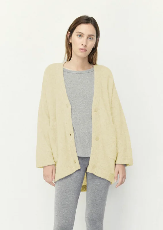 Boho Chic Fashion Razpark Cardigan - Orgeat Chine