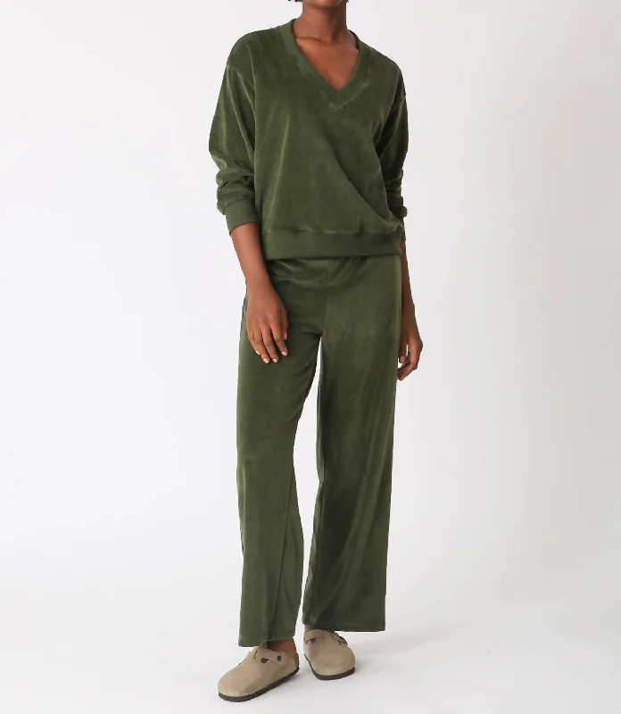 Affordable Online Boutique Ava Sweatshirt In Hunter