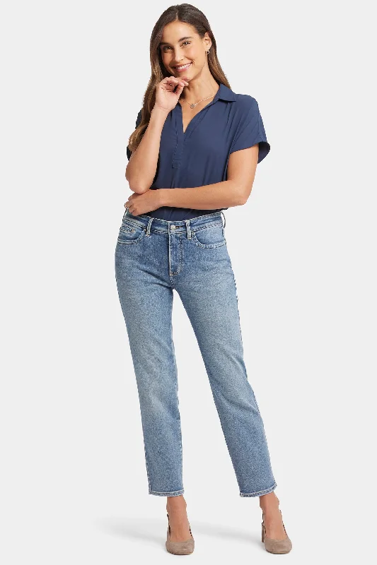 Flash Discount Stella Tapered Ankle Jeans - Indigo Stream