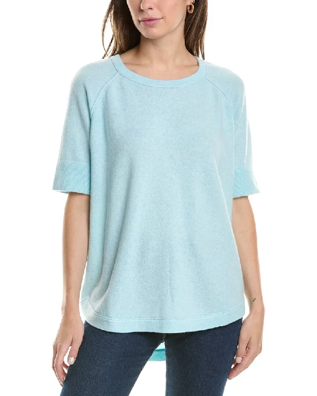 Latest Fashion Forte Cashmere Round Hem Cashmere Sweatshirt