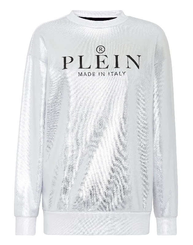 Women's Seasonal Garments Sweatshirt LS Iconic Plein