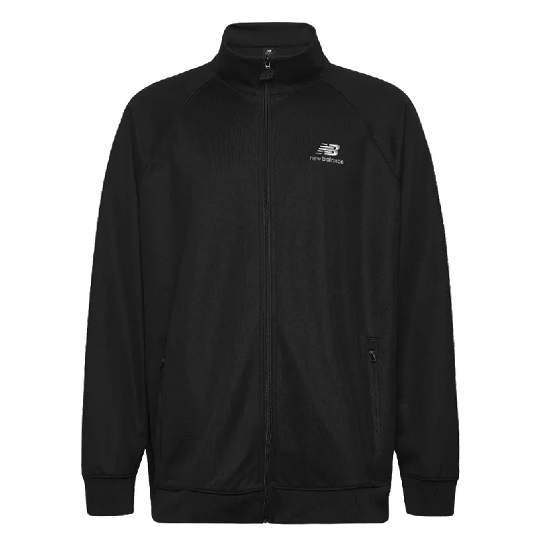 Women's Cozy Outfit For Lounging New Balance - Unisex Uni-ssentials Track Jacket (UJ23500 BK)