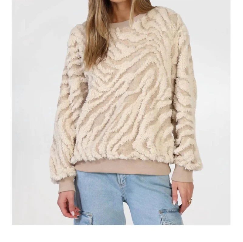 Luxury Fashion Goldie Sweatshirt In Fossil