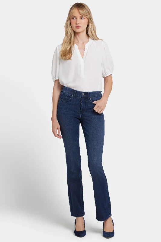 Fashion Sale Waist-Match™ Marilyn Straight Jeans In Long Inseam - Basin