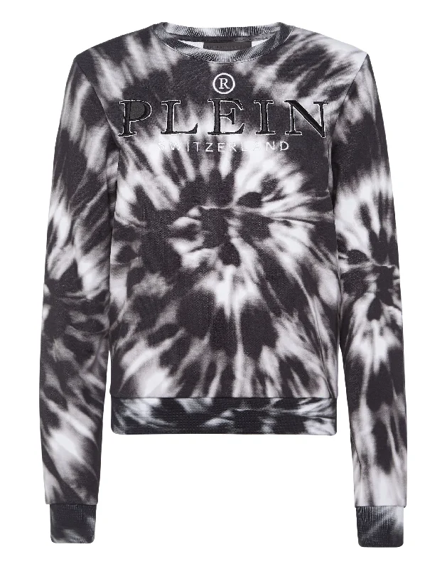 Women's Comfortable Garments Sweatshirt LS Tie dye