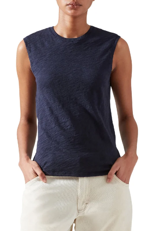 Affordable Online Boutiques ATM Slub Jersey Sleeveless Schoolboy Tee