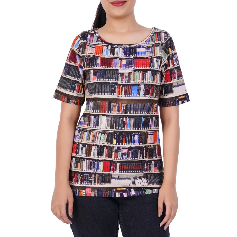 Business Casual Outfits Library Shelves Tunic Top