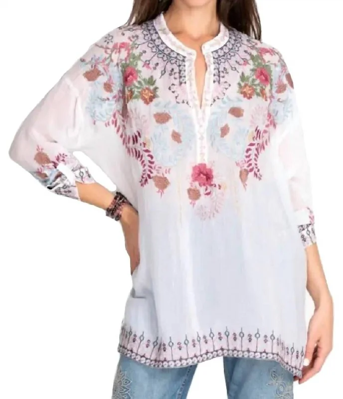 Wardrobe Upgrade Sundae Tunic In White