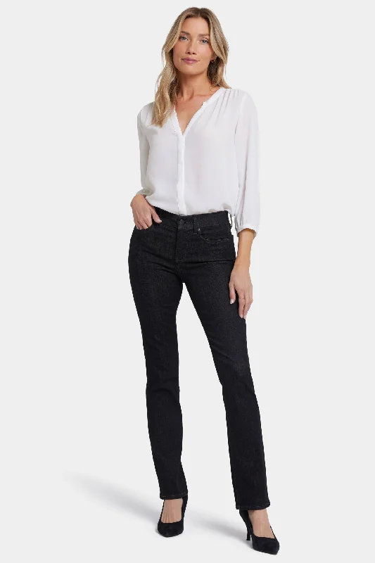 High End Fashion Waist-Match™ Marilyn Straight Jeans In Petite - Eternity