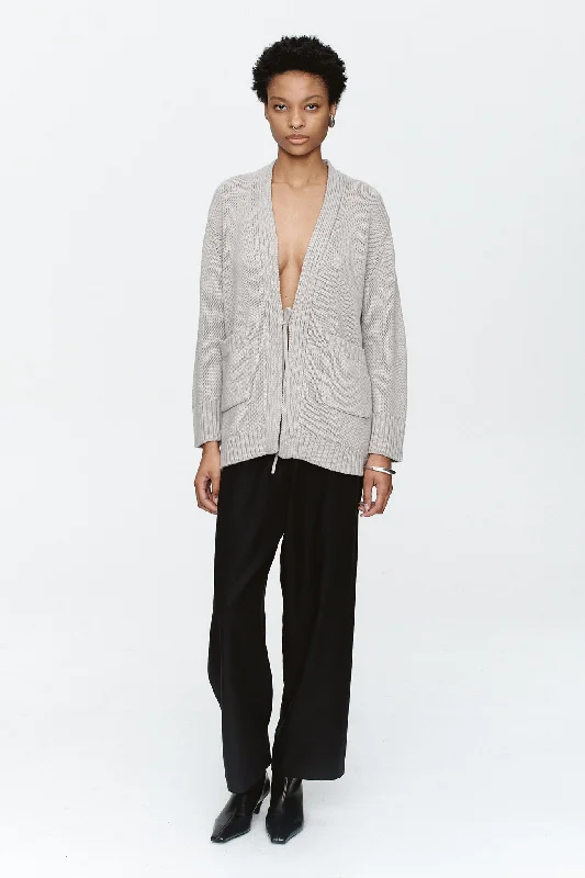 City Fashion Marle Dita Cardigan - Oyster