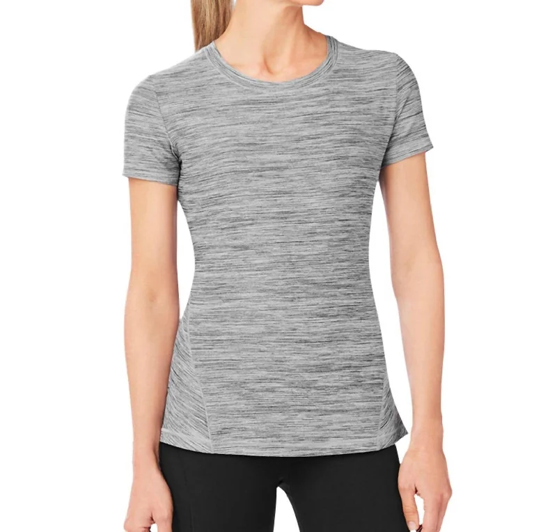 Clothing Sales Short Sleeve Trail Tee In Heather Grey