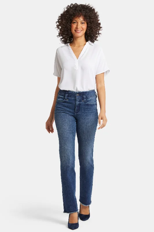 Online Boutique Clothing Marilyn Straight Jeans - Moonlight