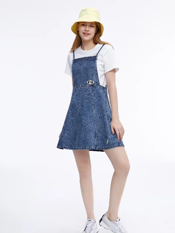 Summer Sale Denim Apron Dress