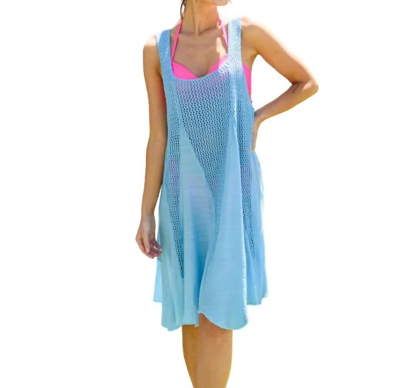 Holiday Discount Ride The Wave Tunic In Blue