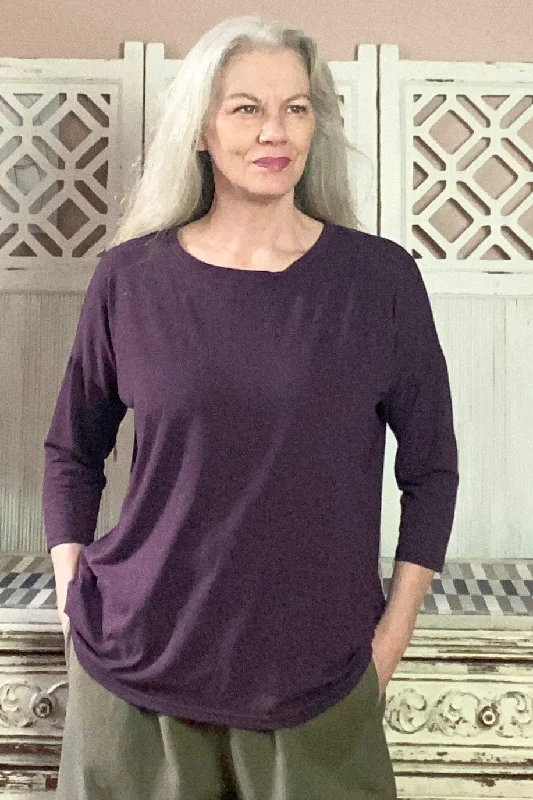 Weekend Sale Back Pleat Jersy Knit Top