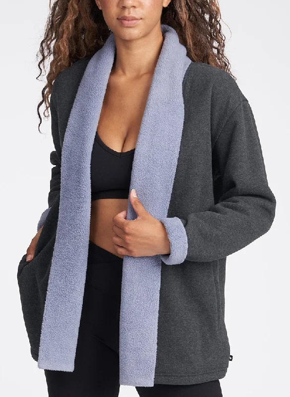 Women's Seasonal Attire Cozy Sherpa Cardigan